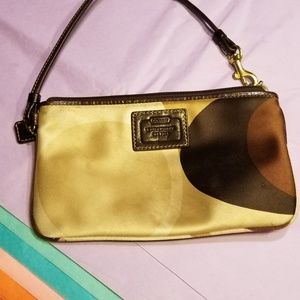 Coach Sateen (Satin?) Mini-Bag